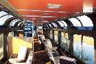 Upper level of Sightseer Lounge on train #58