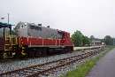 GNRR engine #8704, our power for the northbound trip to McKaysville