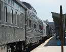 Eastbound California Zephyr Departs Sacramento