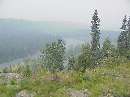 View from Summit. The smoke is still with us.