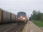 Amtrak #63, the Maple Leaf, finally arrives at Buffalo-Depew around 50 minutes late. This would turn out to be the worst train I would ride on my journey.