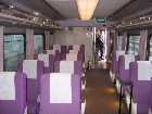 Talgo car in the consist of Amtrak #517, Cascades service.