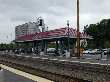 Inbound platform and canopy at Haverhill. Clock is incorrect; it was 12:53pm