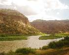 Last view of the Colorado River in Ruby Canyon, CO
