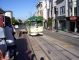Cream & green streetcar #1051 of local Muni heritage was our ride from Castro to Fisherman’s Wharf.