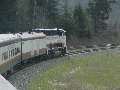 Our train as we leave Kamloops