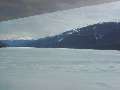Yellowhead Lake frozen solid