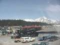 View from Park Car dome as we prepare to leave Jasper