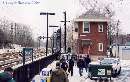 Group leaves the SEPTA Overbrook rail station
