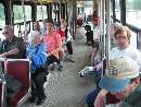 Our fellow passengers on 501 Queen streetcar include a dog