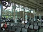 Lorton Station waiting room area