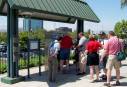 We caused a little queue at the vending machines as we bought our Irvine tickets.