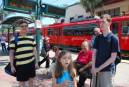 Awaiting the next inbound Trolley run back to San Diego proper.